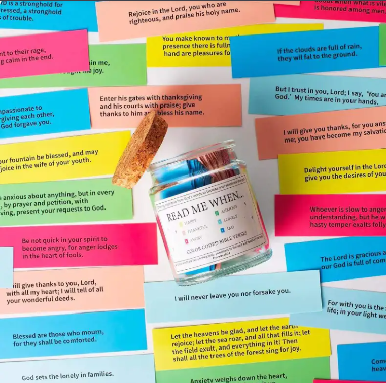 Bible Verses In A Jar